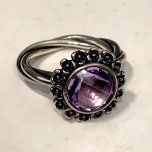 Retired PANDORA ring Wanda’s Garden 190850PAM